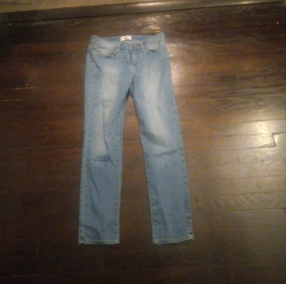 Paige Color Blue Jeans Womans Size 28 Skinny Clsssic Comfort Casual Outdoors...